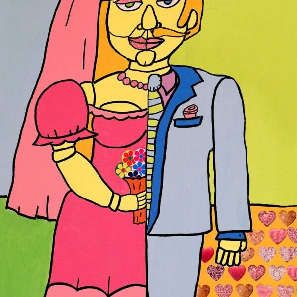 Wedding gift Idea: THE OTHER HALF, a contemporary art of love - Image 2